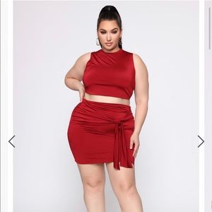 I See You Searching Skirt Set